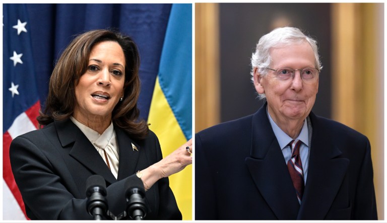 Appeal to authority: Republicans agitate for Kamala Harris and Mitch McConnell to get involved in historic impeachment