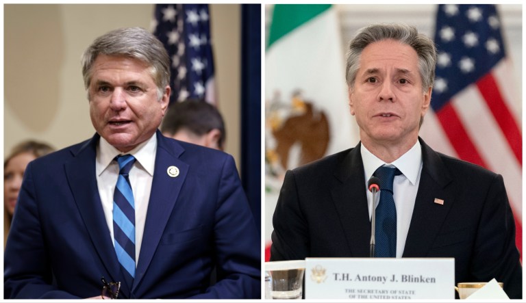 House Foreign Affairs Committee chairman takes next step to hold Blinken in contempt of Congress