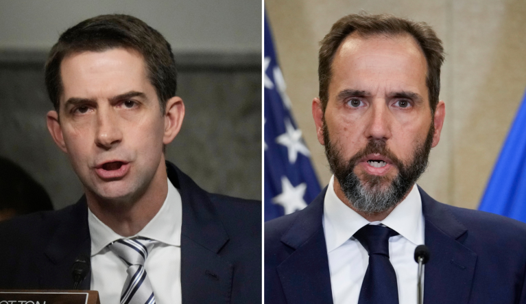 Tom Cotton calls to remove ‘unhinged zealot’ Jack Smith