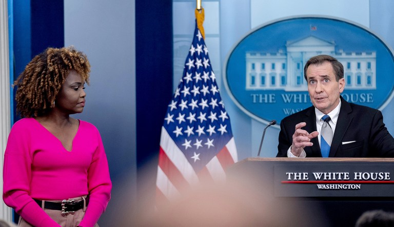 Will John Kirby be Biden’s next press secretary?