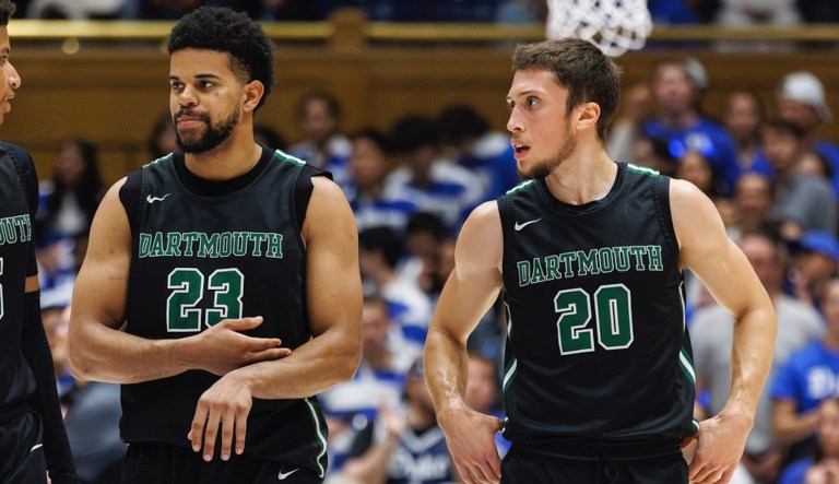 Men's basketball players for Dartmouth voted to join a union on Tuesday.