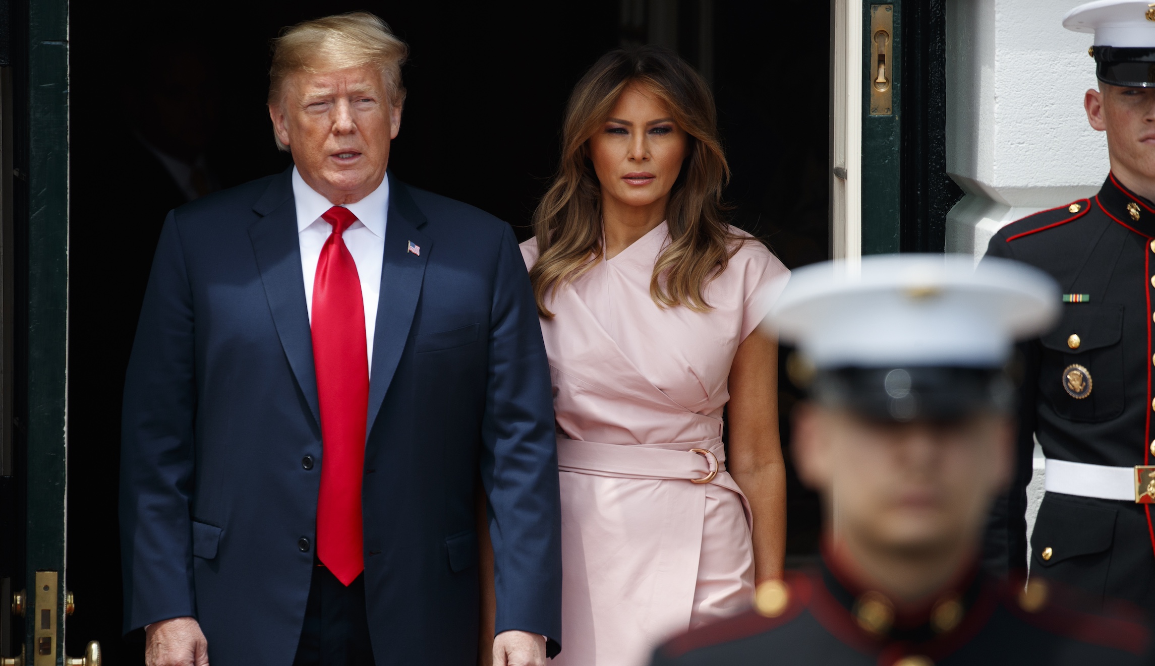 New book details tense moments between Melania and Donald Trump in White House