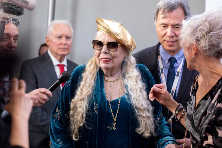 Joni Mitchell’s music returns to Spotify two years after protest against Joe Rogan