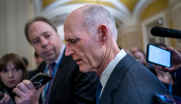 Rick Scott demurs on plans to launch bid for McConnell leadership role