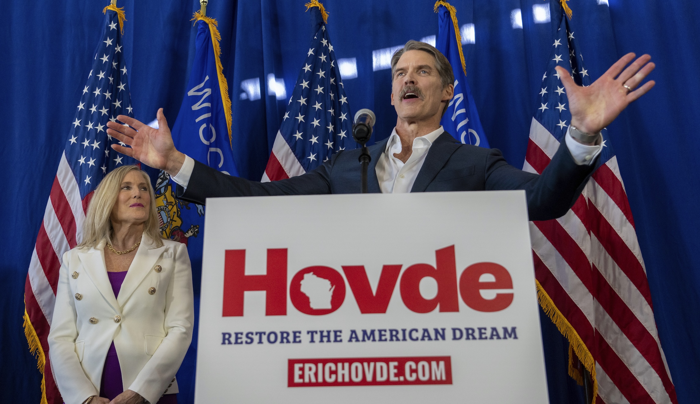Wisconsin GOP candidate challenges Democratic rival in cold plunge: ‘Let’s really see who’s from Wisconsin’