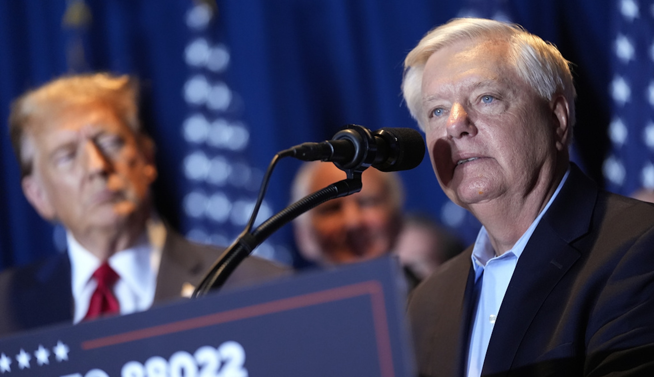 Lindsey Graham wades into MAGA wing of GOP as Ukraine aid stalls