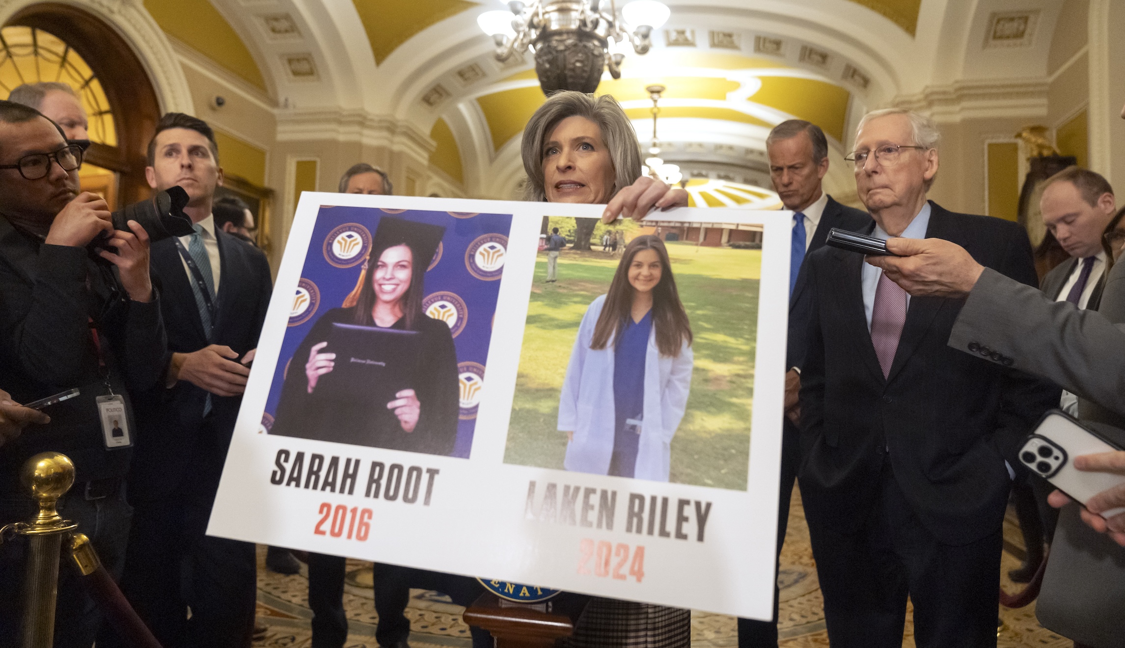 White House does not say if Biden will mention Laken Riley during State of the Union