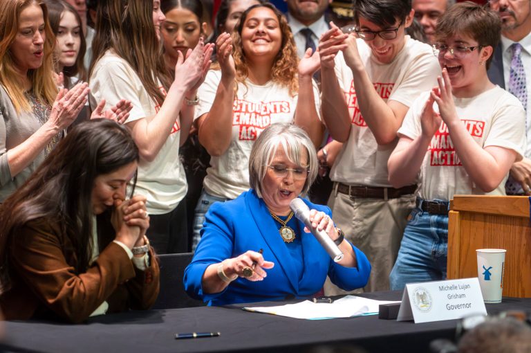 New Mexico governor signs gun control bill months after attempt to suspend right to carry