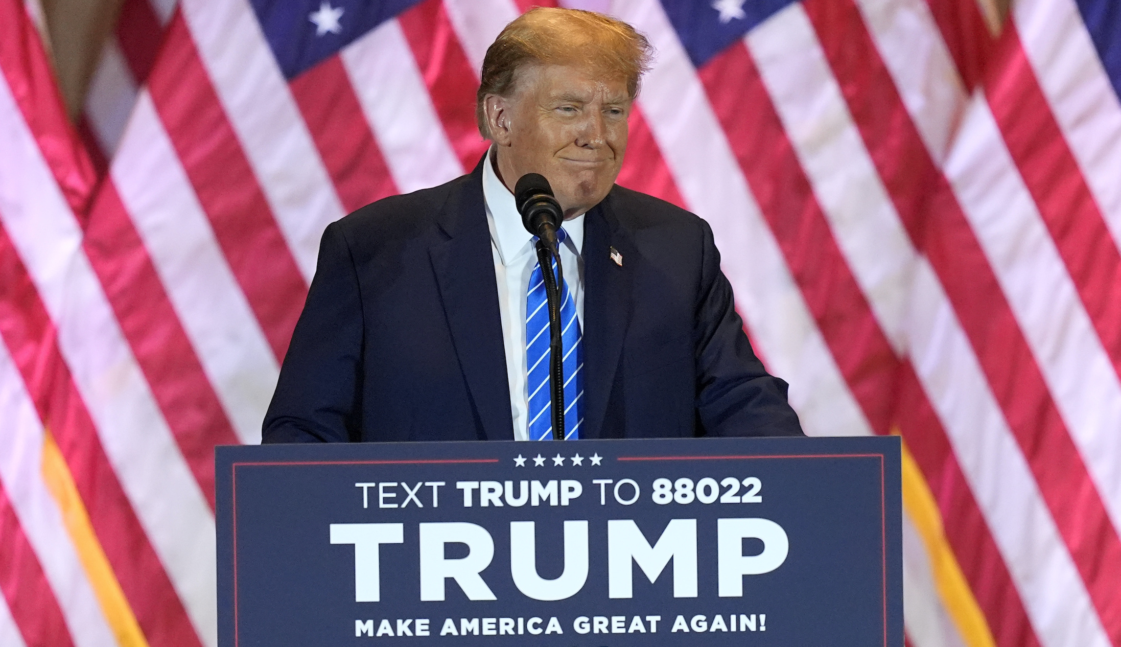 Trump doubles up Biden’s fundraising in Georgia as Fani Willis fight runs in background