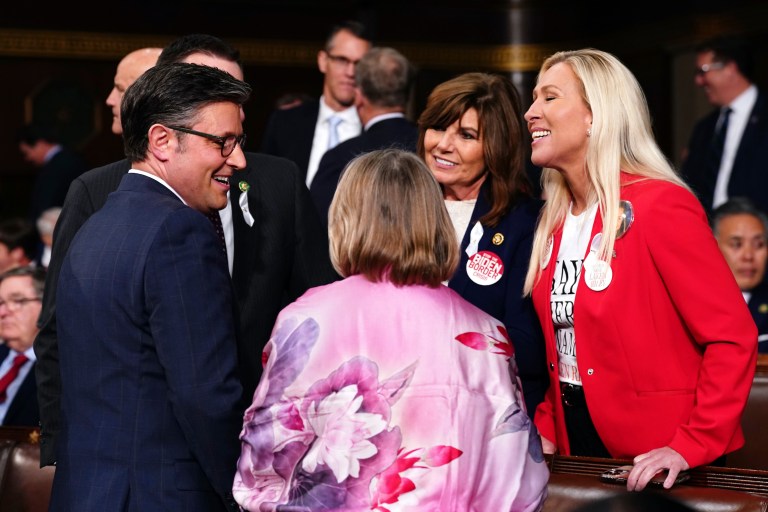 MTG amps up attacks against Speaker Johnson: ‘Doing the Deep State’s dirty work’