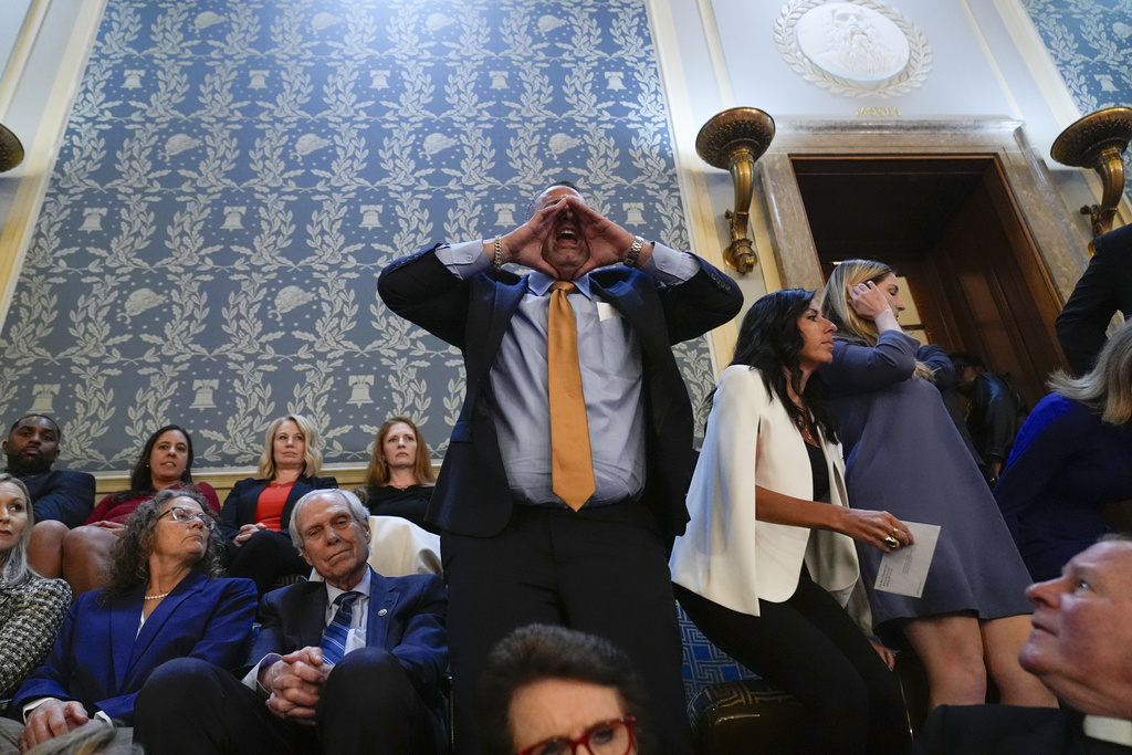 State of the Union 2024: Gold Star father arrested for heckling Biden speech