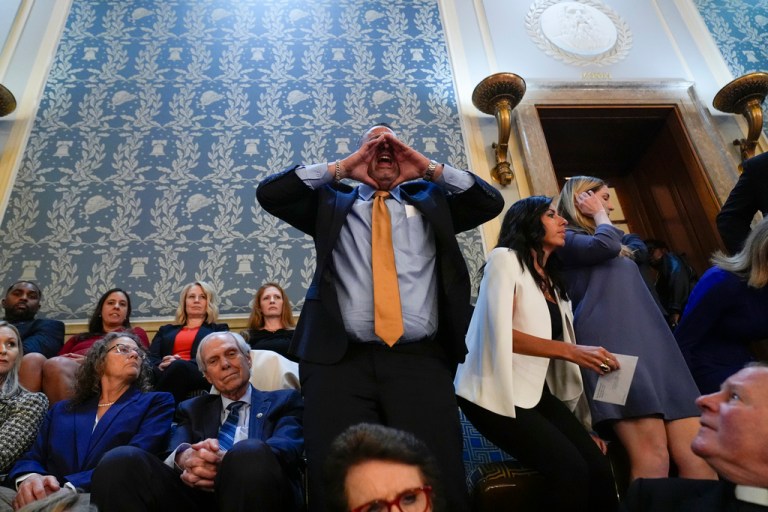 State of the Union 2024: Gold Star father arrested for heckling Biden speech