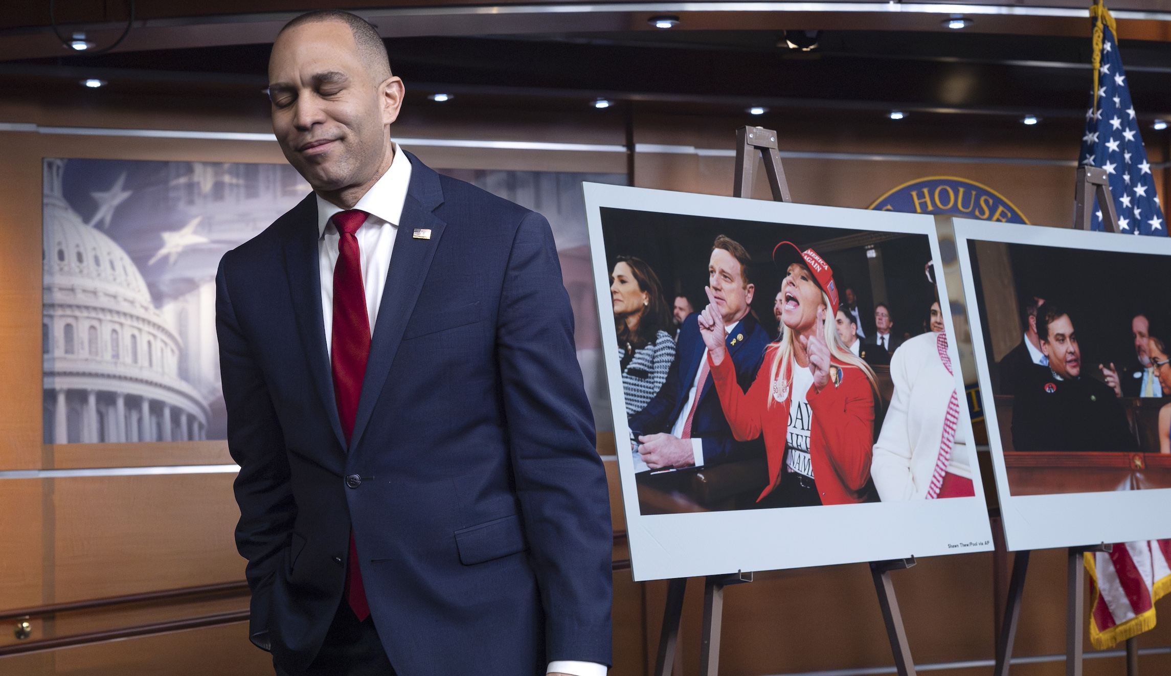 Hakeem Jeffries supports ‘decisive defeat’ of Hamas amid looming Rafah invasion