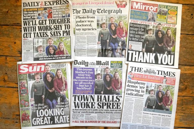 Botched royal photo throws palace into PR crisis mode