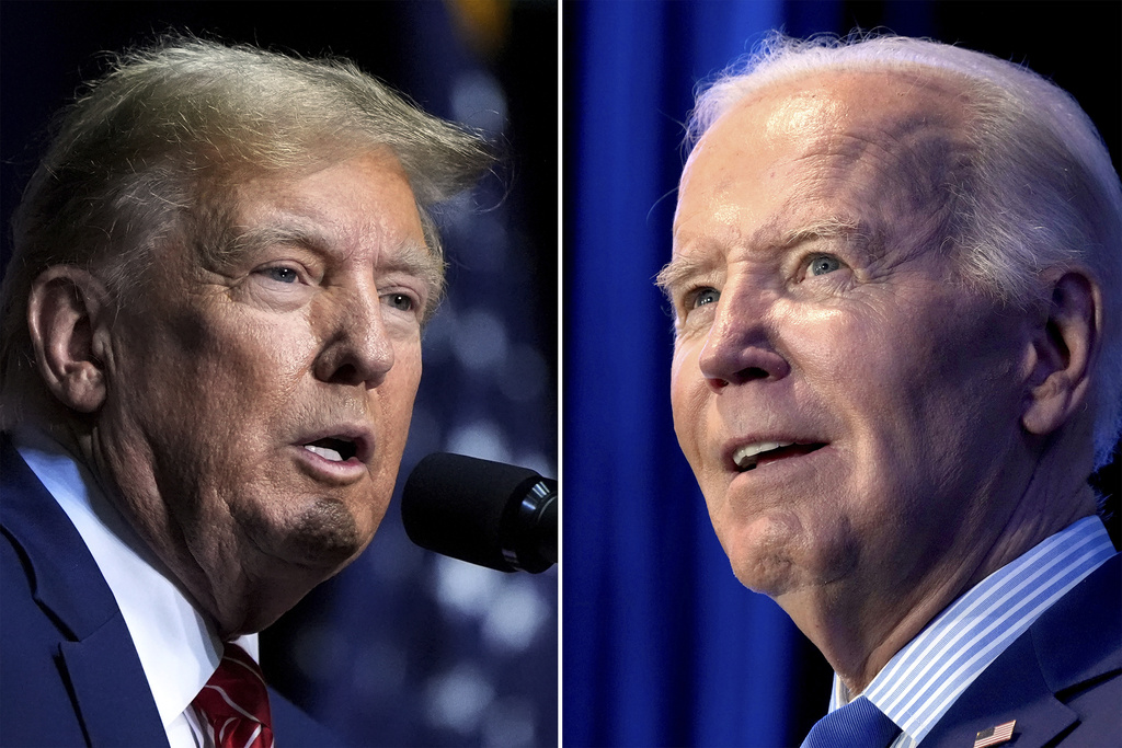 Money may not matter much in the Trump-Biden rematch