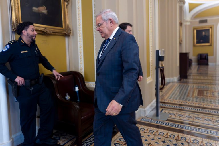 Indicted Sen. Bob Menendez relishes in speculation on next political move