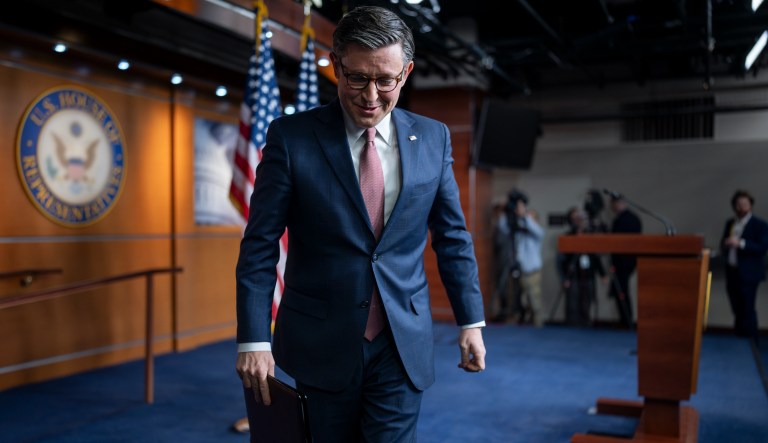 Johnson promised Democratic support in ouster fight if he puts Ukraine loan on floor