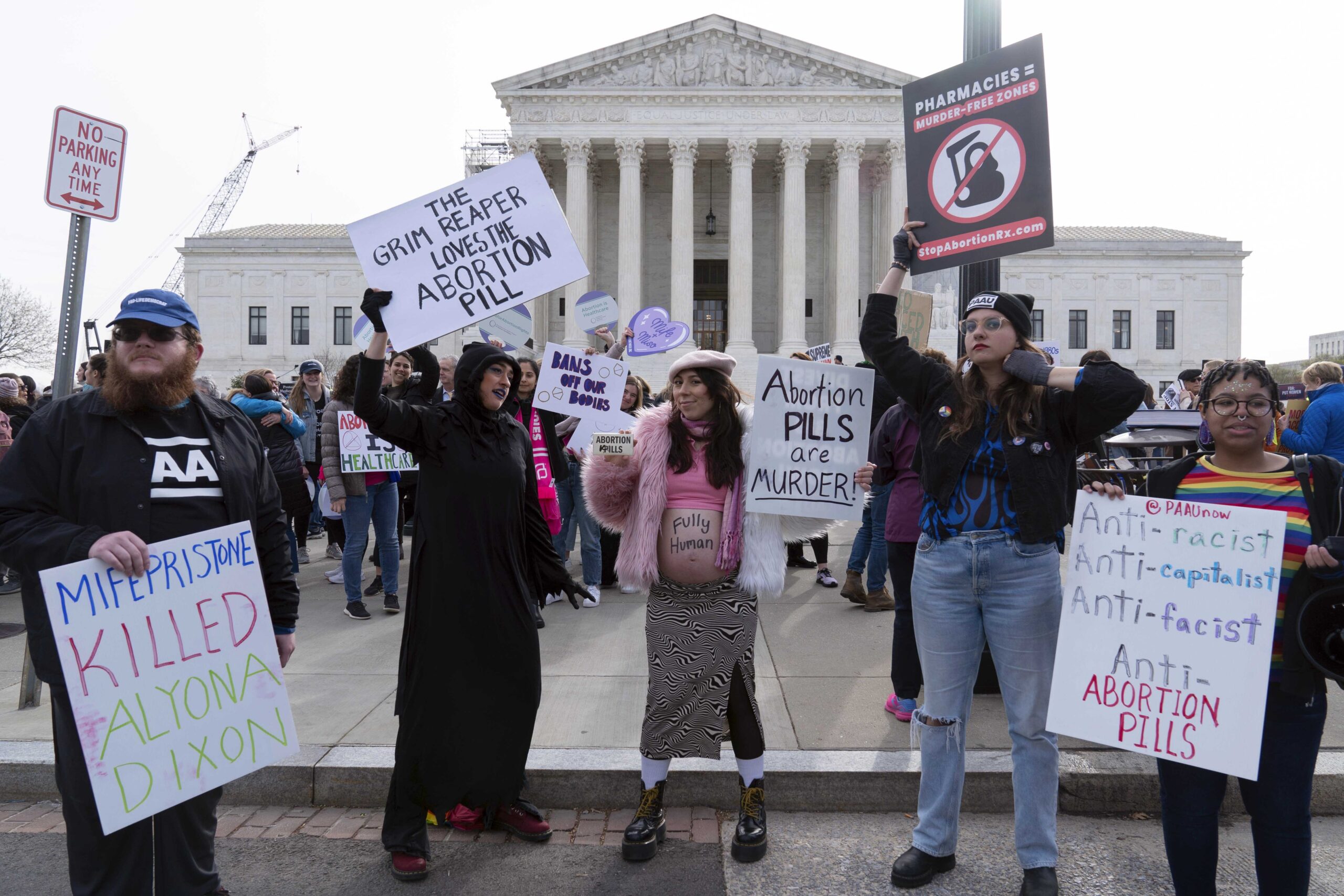Supreme Court appears skeptical on scope of abortion pill case
