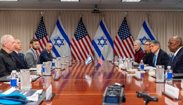 Israel’s Gallant visits Pentagon after Netanyahu scrapped other DC delegation visit