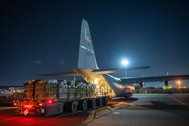 US Air Force completes first airdrop of food into Gaza