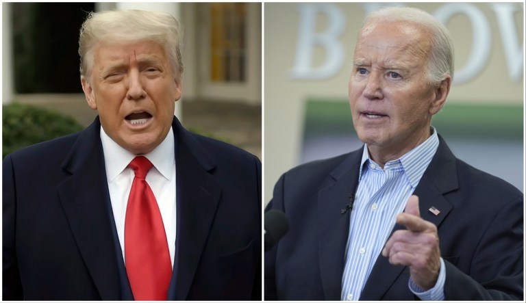 Are voters buying Trump’s or Biden’s border blame game?