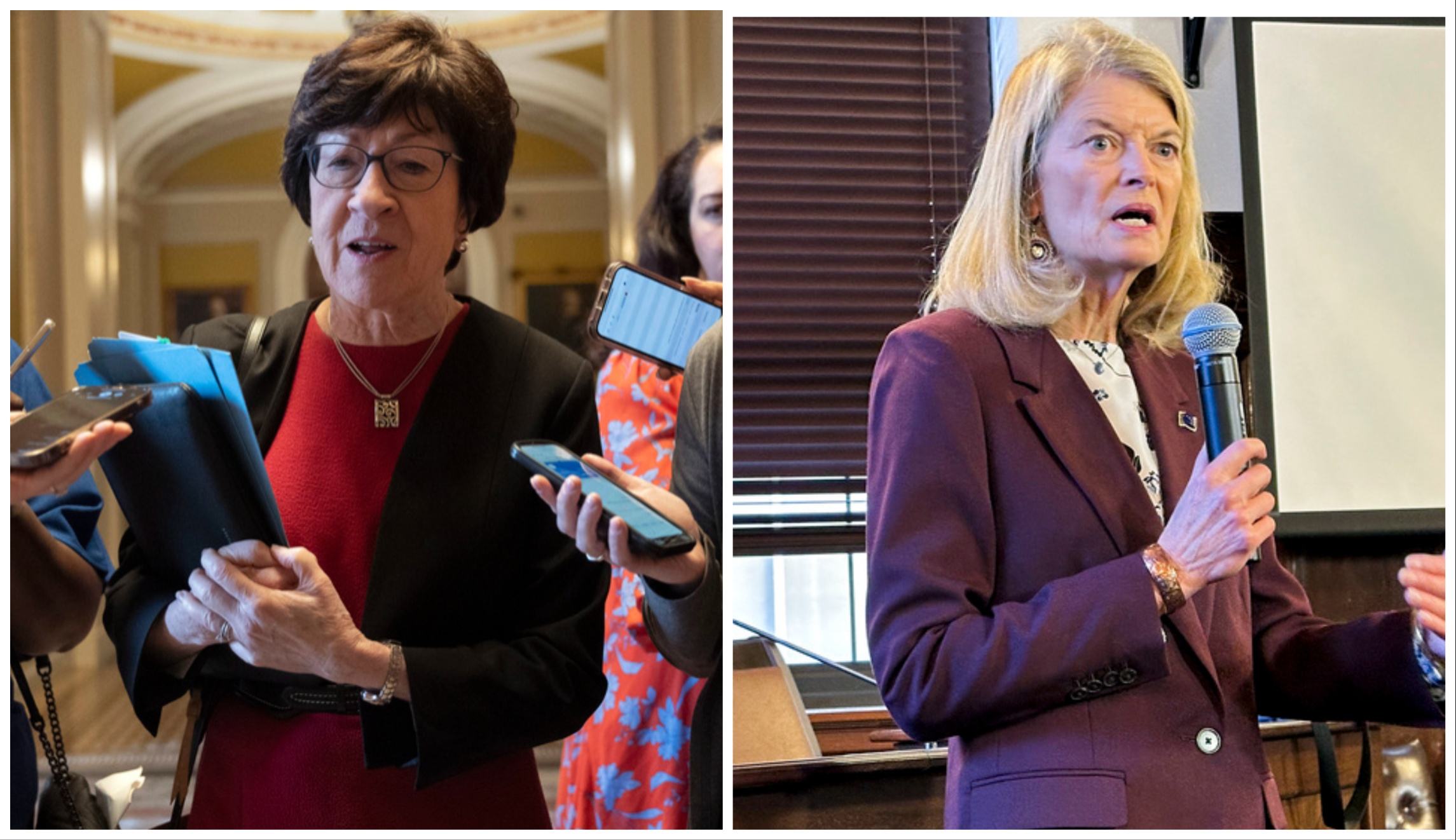 Susan Collins and Lisa Murkowski endorse Nikki Haley over Donald Trump