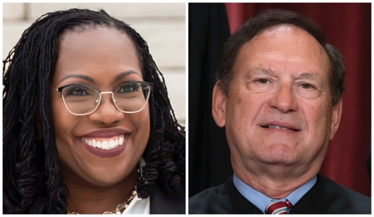 Ketanji Brown Jackson snipes at Alito’s question in Supreme Court abortion pill fight