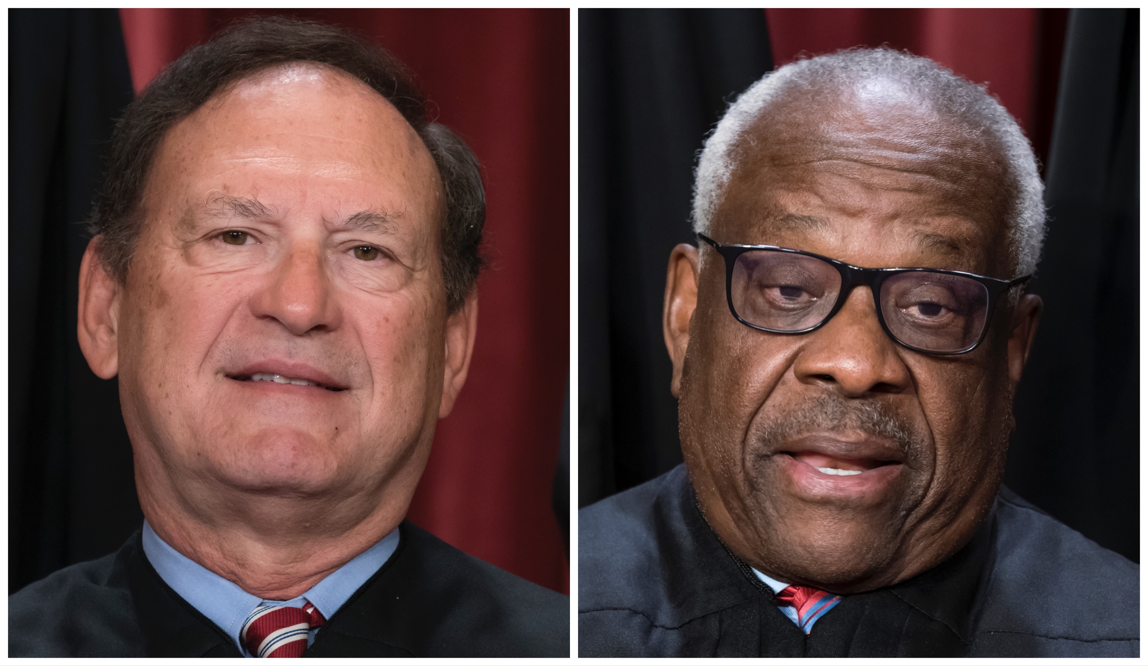 Trump left his picks out of lavish praise for Supreme Court justices