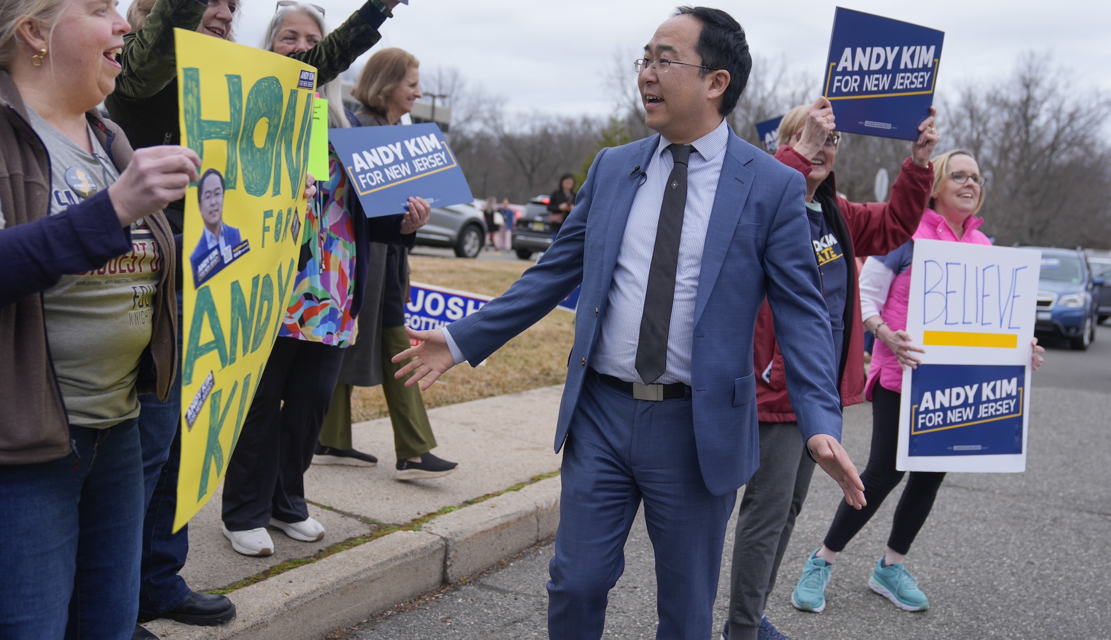 Andy Kim will back movement to get rid of the county line now benefiting him