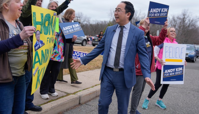 Andy Kim will back movement to get rid of the county line now benefiting him
