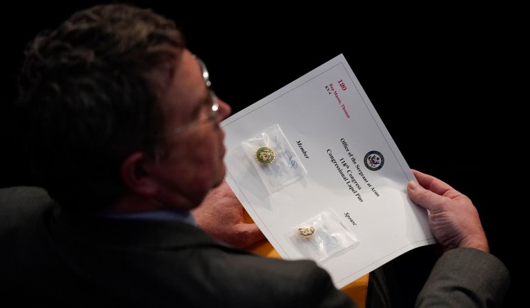 Politics of the pin: GOP leaders spent $40,000 on new access pins to avoid Green New Deal connotation