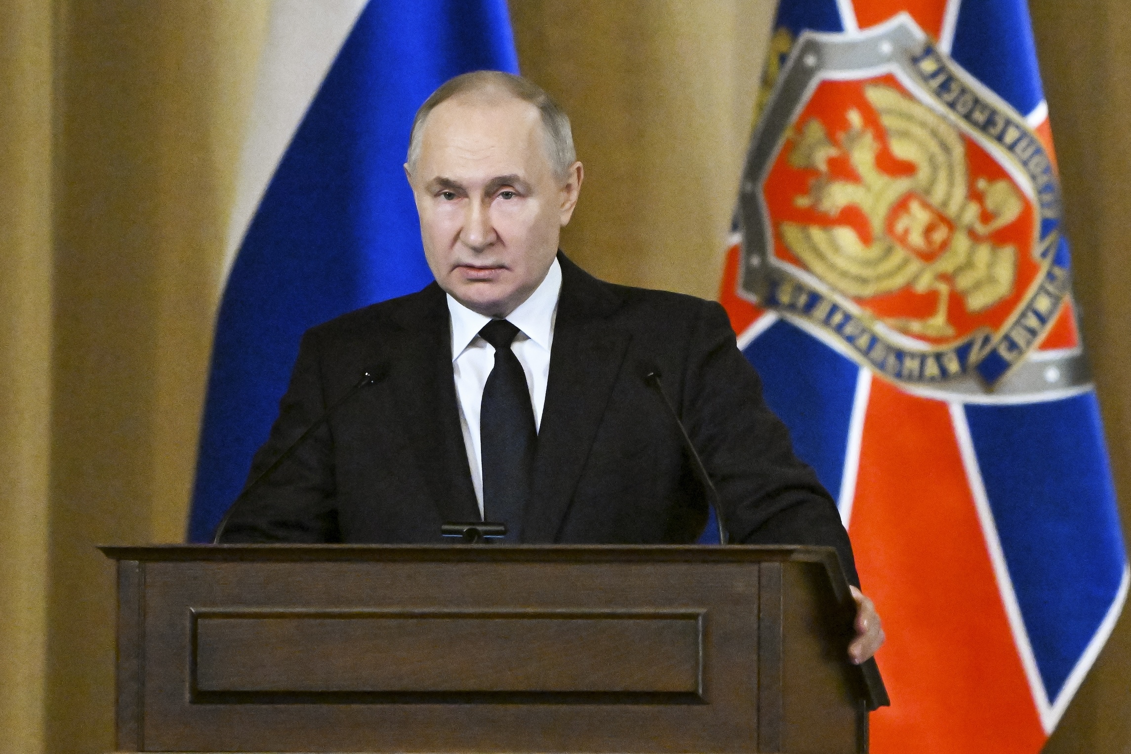 Russian spies fight a second front