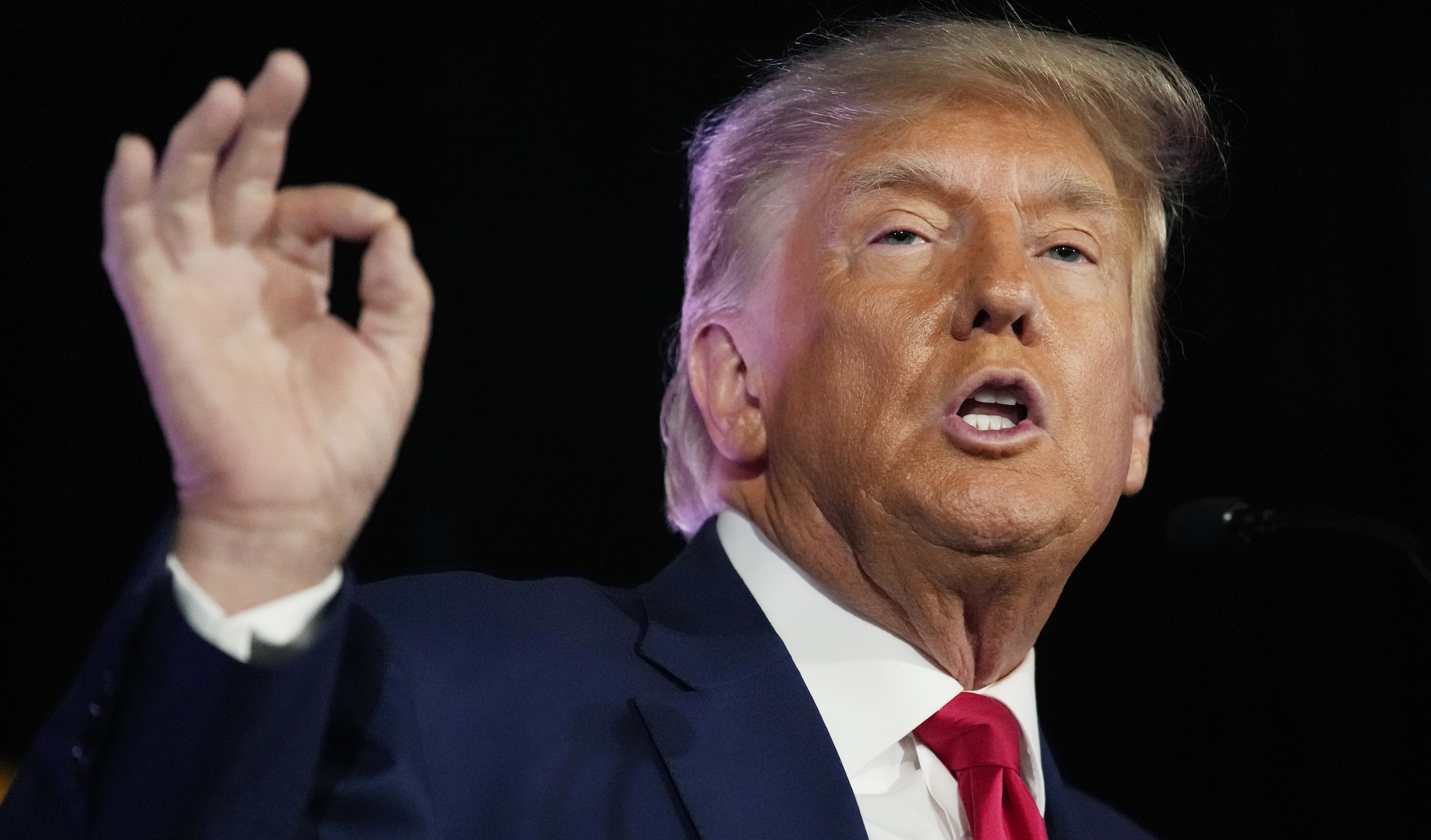 Trump sues Truth Social co-founders for their stake in the company