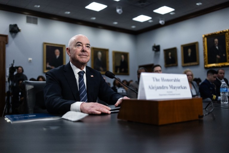 Mayorkas defiant as lawmakers erupt in first meeting since impeachment