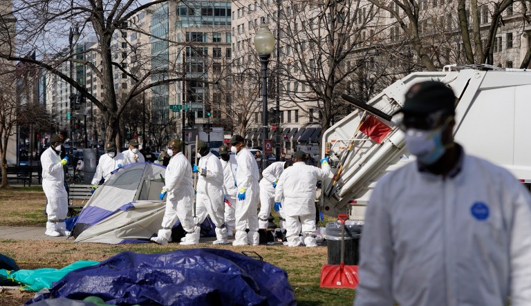 There is no Eighth Amendment right to vagrancy