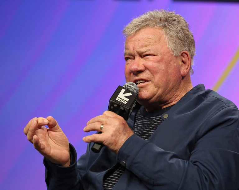 William Shatner promotes fighting climate change amid solar eclipse
