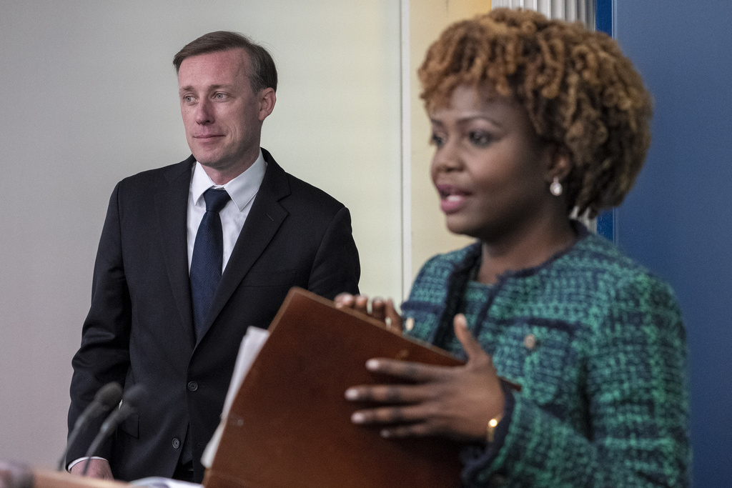 WATCH LIVE: White House press briefing with Karine Jean-Pierre and Jake Sullivan