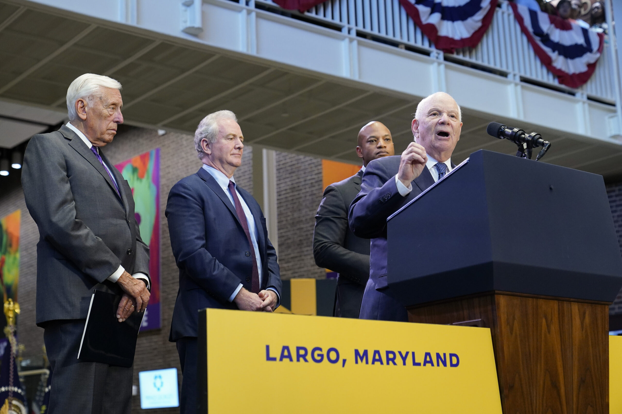 Congressmen unveil legislation to repair Baltimore bridge with federal government covering 100% of costs