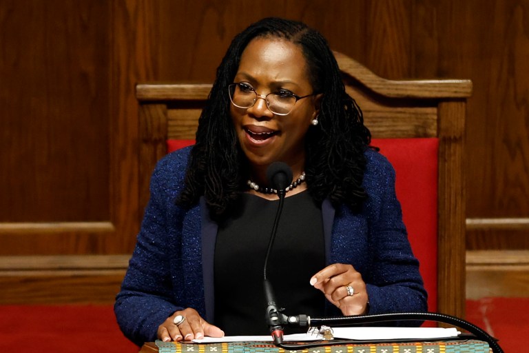 Ketanji Brown Jackson says she would back ‘enforceable’ Supreme Court ethics code