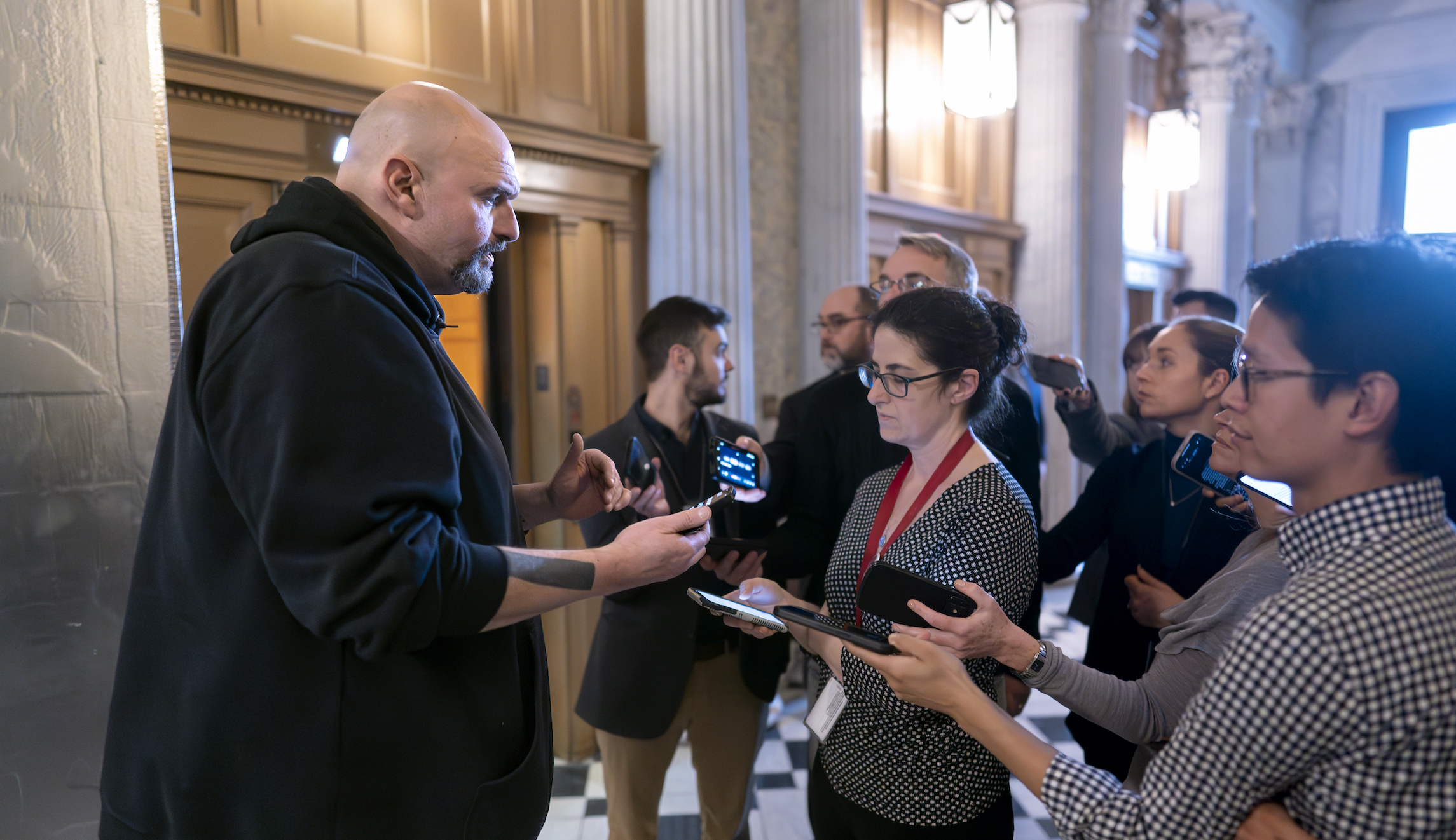Fetterman trolls Menendez for apparent defense strategy: Throwing ‘wife under the bus’