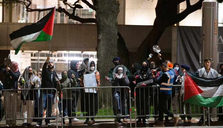 Anti-Israel protesters tried to keep Biden up at night with ‘Genocide Joe’ chants