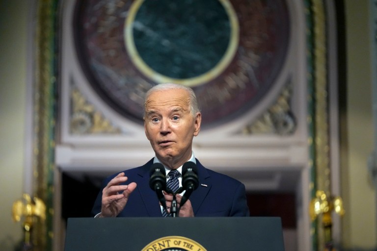 Progressive protesters celebrate significant votes against Biden in Tuesday primaries