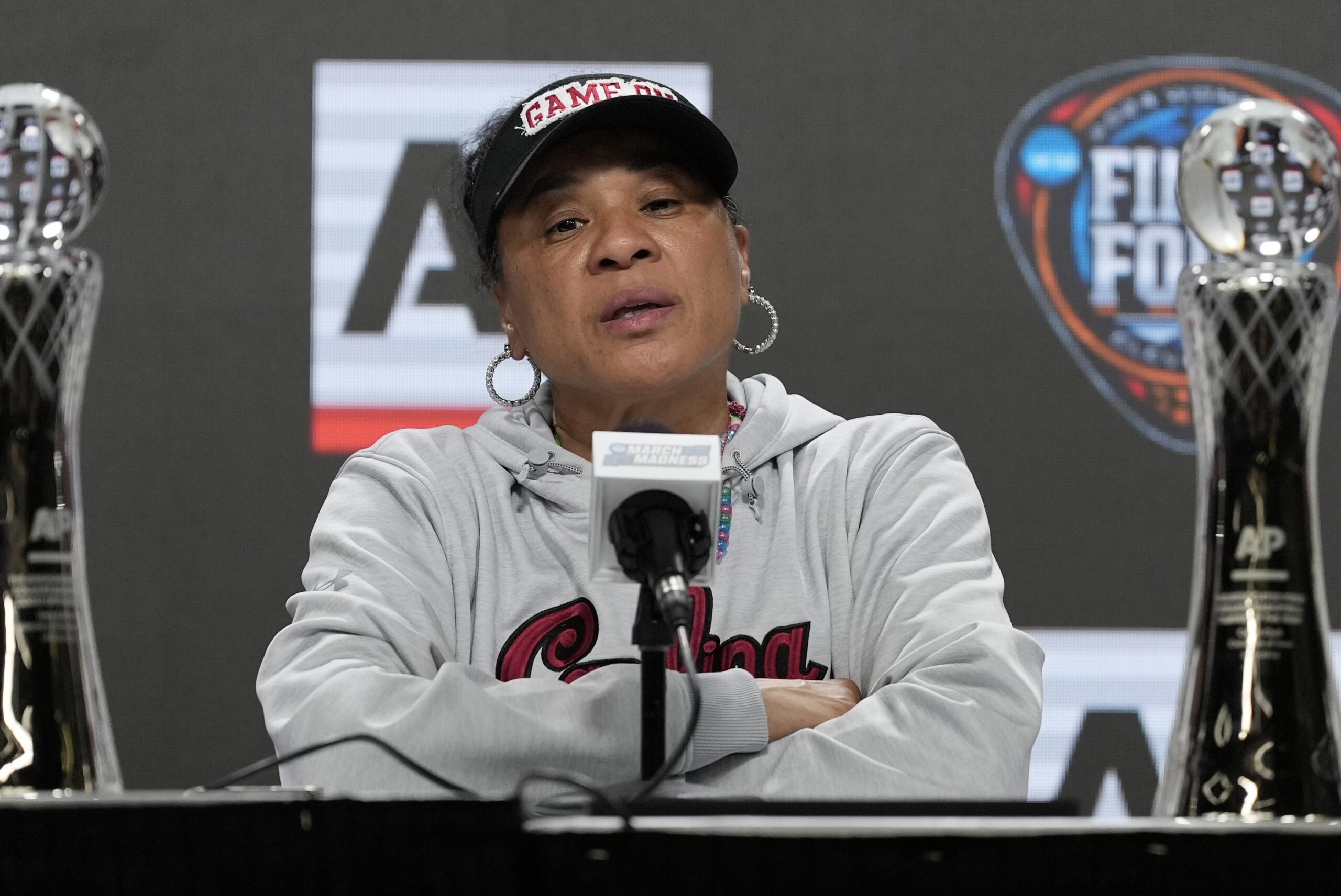 South Carolina women’s basketball coach claims transgender players ‘should be able to play’