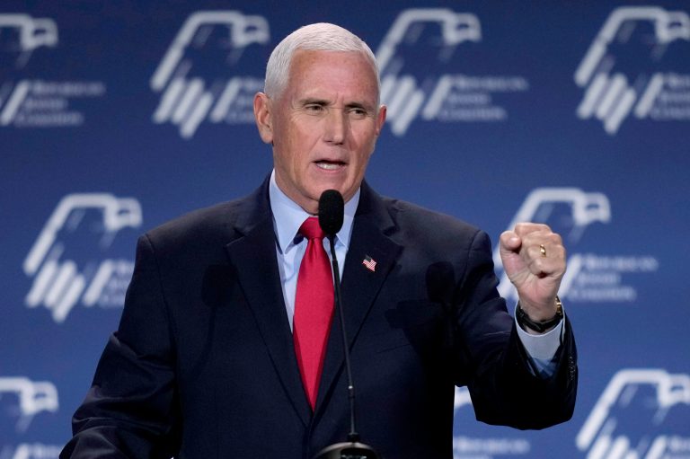 Mike Pence slams Trump’s states’ rights abortion stance