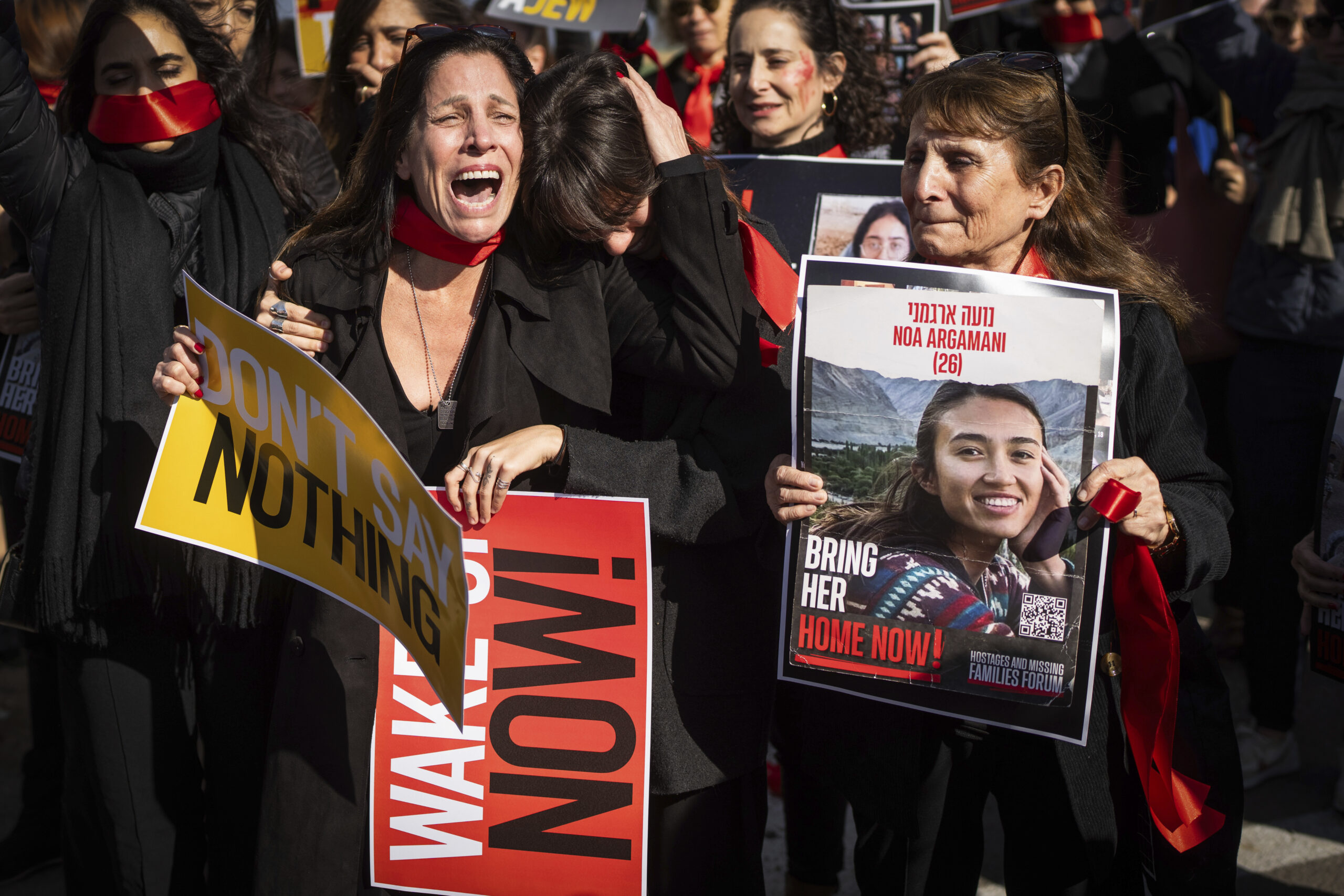 Family of Israeli hostages speak out six months after Oct. 7 attack: ‘Inhumane conditions’