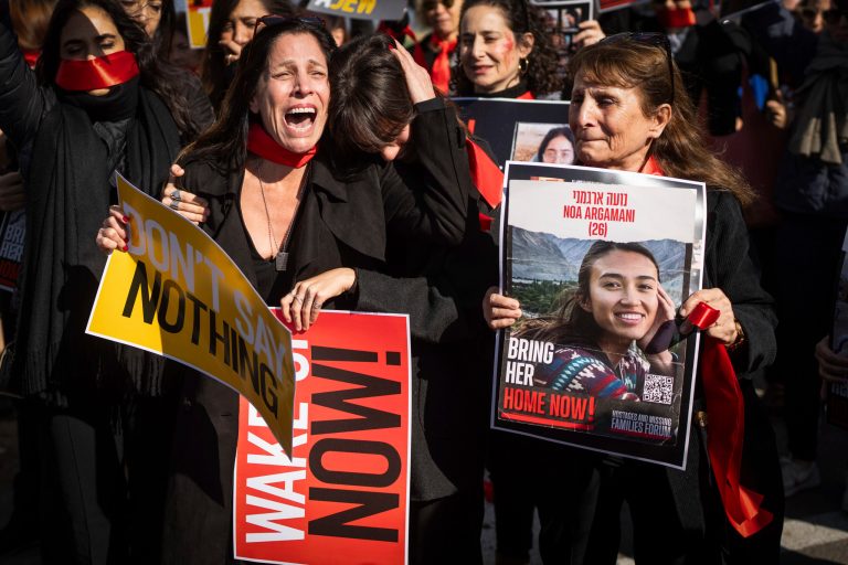 Family of Israeli hostages speak out six months after Oct. 7 attack: ‘Inhumane conditions’