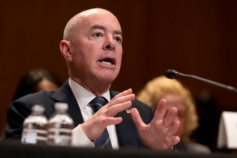 Impeached Mayorkas deflects to ‘domestic’ extremism when asked about Middle East threats