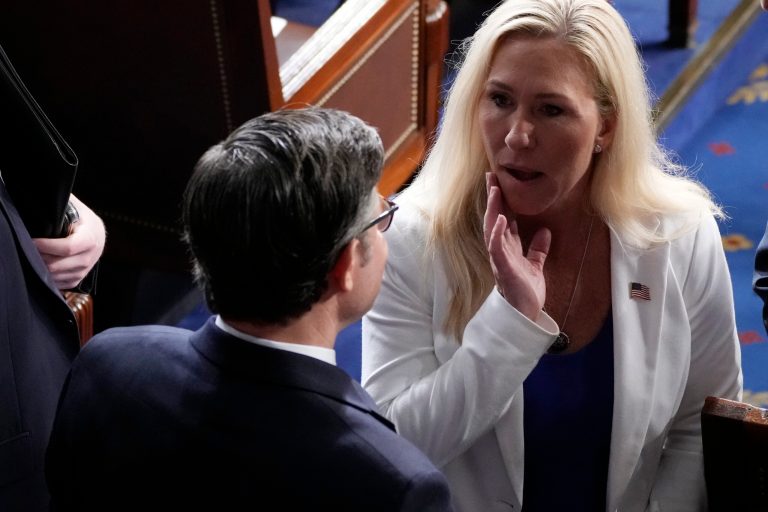 Bipartisan House kills MTG motion to oust Johnson as speaker