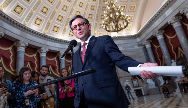 Johnson’s foreign aid bill hits tipping point with his speakership on the line