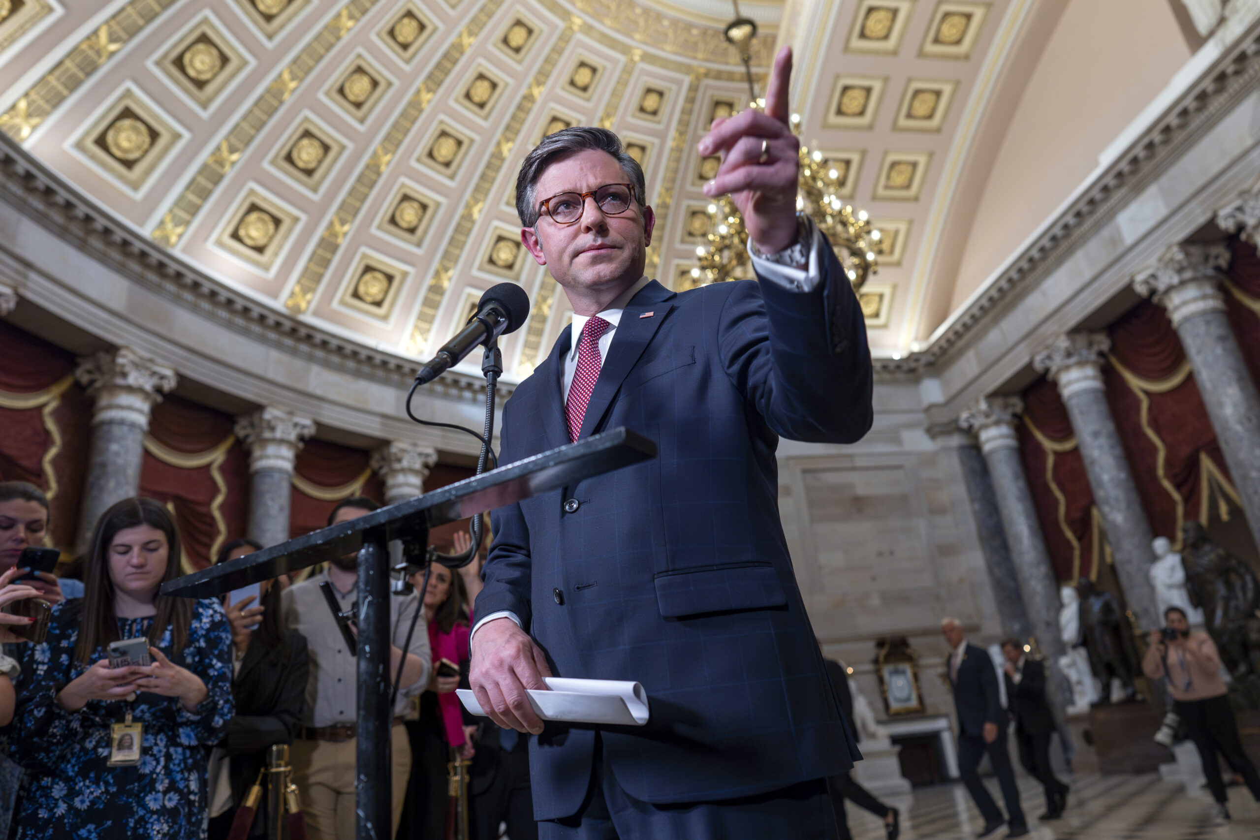 Speaker Johnson’s first big win